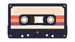 © icon_art - Retro audio cassette tape vector illustration
