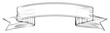 © Ярослав Гріщук - Hand Drawn Banner Ribbon with Empty Space for Text and Copy Space