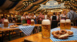 © Suka - Oktoberfest Celebration with Beer and Pretzels Oktoberfest Munich 2026