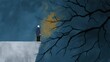 © vetrana - Symbolic illustration showing the struggles and resilience of people facing Alzheimer's disease and multiple sclerosis