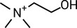 © Pixora Creative - Choline Chemical Structure Quaternary Ammonium Compound Molecule Diagram
