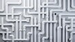 © Kitta Studio - Intricate Network of White PVC Pipes and Fittings For Plumbing and Construction