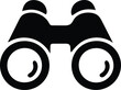 © IshratJahan - binoculars silhouette icon on transparent background