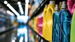 © Danil - Brightly colored bottles of cleaning supplies fill store shelves in a bright aisle