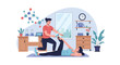 © Naurasiti - Physical Therapist Helping Patient With Leg Exercise.