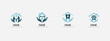© Muhammad - Home healthcare and veterinary logo concepts with healthcare, veterinary