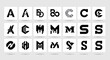 © Shok - Collection of Creative Monograms and Letter Logos, Alphabet Designs