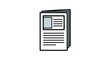 © Dimas - Stack of blank newspaper pages template.