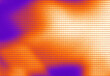 © Tonescape - Orange and cream pixel grid gradient with broad purple areas and fine horizontal lines, producing a bright retro background with digital screen texture.