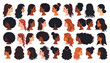 © Asih - Diverse Women Hair Styles Illustration.