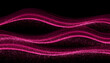 © Jack - combining shiny pink waves that shimmer and a texture with a gleaming appearance (AI generation)