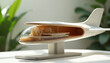 © Viktor - Model of airplane wing cross section. Shows layered structure with internal components. Made of light composite materials for aerodynamic efficiency. Used in aerospace engineering.