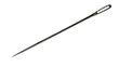 © Oisin - Isolated sharp metal sewing needle, essential tool for tailoring and fabric repair