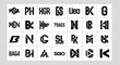 © Aku - Modern Typography Collection: Bold Abstract Lettering and Symbols