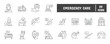 © ahmadwil - 20 Emergency Care Line Icon Illustration Set