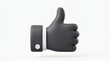 © Baldevbhai - Thumbs up. Flat style - stock vector.