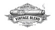 © Bunga - Premium Vintage Cigar Blend - Hand Rolled Fine Tobacco Label Design
