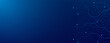 © Yaran - Technology vector background concept. Feturustic bunner with circuit traces on gradient blue background. Digital banner for engineering concept, futuristic project, game design.