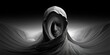 © NovaVision - Ethereal shrouded face in flowing cloth