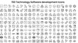 © frameforge - Technology Software Development Icons Set