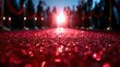 © Sitti - Glittering red carpet event with paparazzi flash and blurred silhouettes