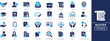 © SokretiRani - Notary solid icon set: legal document, approval, contract, record, certification, and official seal vector icons for business and law.