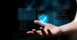 © InfiniteFlow - Conceptual image of cybersecurity and data protection with a shield symbol on a digital background representing secure technology and online safety measures. Glyphic.