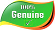 © Monjur - 100 percent genuine product authenticity badge with checkmark