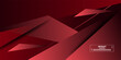 © Wahyu - Abstract red background with paper cut pattern element concept design. Vector Eps10