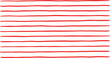 © Chandrasiri - Red Hand Drawn Horizontal Lines Seamless Pattern Background