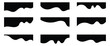 © Thought Leader - Dividers shapes collection abstract curve top.  Collection of wavy decorative border for web design. Curve lines collection of abstract design element for top .