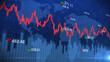 © JOJO.FN&CO.COM - Investing and stock market business investment and stock diagram economic global information management gain and profits with faded candlestick charts