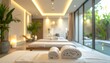 © Chandlerlikes - Contemporary wellness retreat with subtle blur and peaceful hospitality appeal