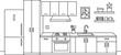 © Great - Sleek kitchen layout with integrated appliances and shelving