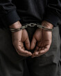 © 선민 이 - Anonymous Person in Handcuffs Arrest Concept