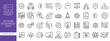 ©  ProVector - Devops icon set. Containing automation, deployment, agile workflows, software development . Editable stroke.