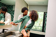 © Lumos sp - Portrait of a lovely young couple together, bonding hugging and relaxing at home