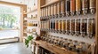 © fa - Bulk food store with dispensers.