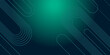 © maimuna - Digital technology speed connect blue green background, cyber nano information, abstract communication, innovation future tech data, internet network connection, Ai big data, line dot illustration