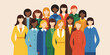 © Khaleda - Diverse group of women in business attire standing together