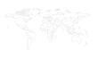 © shivani - world map horizontal Outline 11 illustration image graphic for design projects presentations digital media marketing visuals professional commercial c