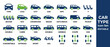 © momon - Car type and vehicle body style icons for automotive industry