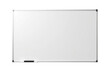 © Krtola  - Empty blank whiteboard for presentation, teaching, message, or office communication on transparent background