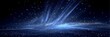 © Ilja - Abstract Dark Blue Business Background with Sparkling Particle Flares and Glowing Grid Lines