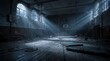 © Mio - Abandoned school gymnasium at night