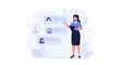 © Mahesa - Human Resources Professional Reviewing Candidate Profiles for Recruitment or Selection Process