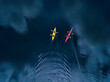 © Westend61 - Aerial view of people kayaking in Vuoksi river