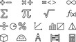 © MSTRINA - Mathematical symbols and icons for education and calculations