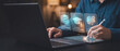 © itlada - Digital learning and AI education concept with icons for books, graduation cap, and AI brain, used for online courses and future technology development for machine learning, digital innovation