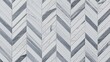 © PAVEL - Grey marble herringbone parquet texture, seamless stone tile pattern background, luxury chevron granite floor surface for interior architectural design